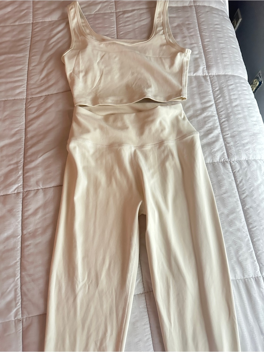 Beige two piece set